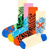Happy Socks Happy Socks, Damen, Socken, WWF Gift Set, Mehrfarbig, 4er Pack, - 40)