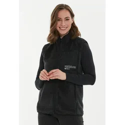 Softshellweste WHISTLER "Sprocket", Herren, Gr. 42, schwarz, 100% Polyester, casual, hoch geschlossener Ausschnitt, Westen, in atmungsaktiver und weicher Teddyfleece-Qualität
