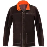 Stamos Welding Group Schweißerjacke aus Rindspaltleder Größe L - Schweiß Jacke Echtes Rindsleder Gr L Leder Schweißen