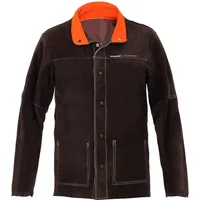 Stamos Welding Group Schweißerjacke aus Rindspaltleder Größe L - Schweiß Jacke Echtes Rindsleder Gr L Leder Schweißen