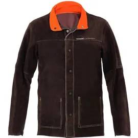 Stamos Welding Group Schweißerjacke aus Rindspaltleder Größe L - Schweiß Jacke Echtes Rindsleder Gr L Leder Schweißen
