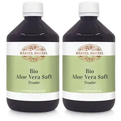 Bio Aloe Vera Saft Traube