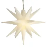 Kaemingk Weihnachtsstern PVC Ø 12 cm 1 LED warmweiß