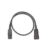 Bachmann Verlängerung H05VV-F 3G1,0mm2, 0,75m, C14/C13