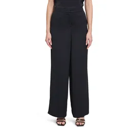 Anzughose VERA MONT "Vera Mont Anzughose mit Taschen", Damen, Gr. 36, Normalgrößen, schwarz, Obermaterial: 100% Polyester., feminin, lässig geschnitten lang, Hosen, Material