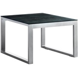 Sieger Loungetisch mit Polytec-Tischplatte 60x60x44 cm graphit