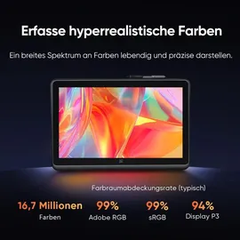 xppen Artist Pro 22 (Gen 2), 22 QHD 16384 Stufen USB Bluetooth