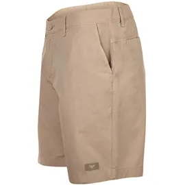 Emporio Armani Bermudashorts SATIN LABEL, Bermuda, Baumwollgewebe Taupe L