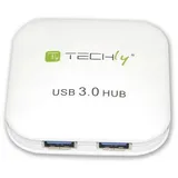 TECHLY IUSB3-HUB4-WH USB 3.0 Super Speed Hub 4-Port