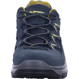 Lowa Sirkos Evo GTX Lo Herren stahlblau/senf 46,5