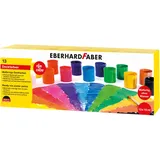 Eberhard Faber 575613 - Malfertige Deckfarben EFA Color, 13 Dosen je 18 ml, Malfarben Set