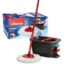 Vileda Wischmopp Turbo Smart Rot/Weiß