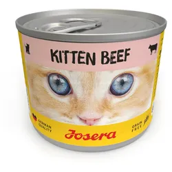 JOSERA Kitten Rindfleisch-Nassfutter für Kätzchen 200g