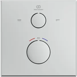 Ideal Standard Ceratherm C100 Unterputz-Duscharmatur mit Thermostat Chrom A8588AA