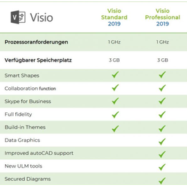 Microsoft Visio Professional 2019 ESD DE/EN Win