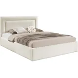 Mirjan24 Polsterbett Natur, Textil, Rechteckig, 140x200 cm, Schlafzimmer, Betten, Polsterbetten