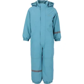 ZigZag Schneeoverall "Vally", Mädchen, Gr. 116, EURO-Größen, blau (hellblau), 100% Polyester, lang, ohne Ausschnitt, Overalls, mit wasser- und winddichter TPU-Membran
