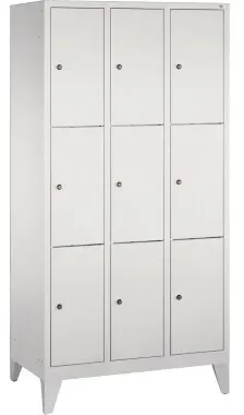 C+P Fächerschrank Classic 8010305S10002 15Fächer lgr/lgr