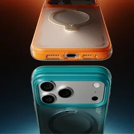 Torras iPhone 17 Pro Max Hülle orange