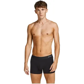 JACK & JONES JACBASIC Bamboo Trunks schwarz/weiß XXL 3er Pack