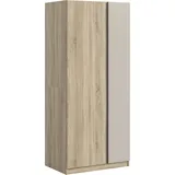 Home Affaire BENDINGO Kleiderschrank 80 x 53 x 183 cm braun