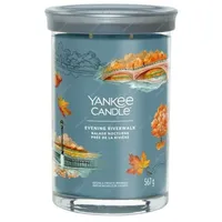 Yankee Candle Evening Riverwalk Duftkerze 567 g blau