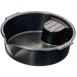 PRESSOL Schwarze Auffangschale 6L, schwarz