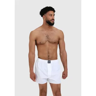 Lousy Livin Boxershorts LOUSY LIVIN "Plain 5 Pack Boxershorts", Herren, Gr. L, weiß, 100% Baumwolle, Unterhosen, 5er-Pack mit lockerem Schnitt