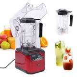 2200W Standmixer Professional Mixer Blender Smoothie Mixer Schalldichter Smoothie Maker mit Smart Touch Screen 2.2L für Smoothie, Eis, Salsa, Soße, Nüssen, Hummus, Shakes