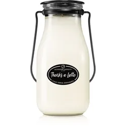 Milkhouse Candle Co. Creamery Thanks A Latte Duftkerze Milkbottle 396 g