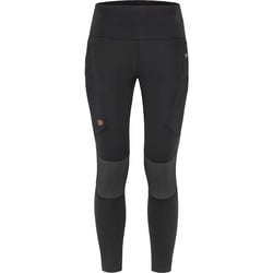 Fjällräven Damen Abisko Trekking Tights Pro, S - Black-Iron Grey