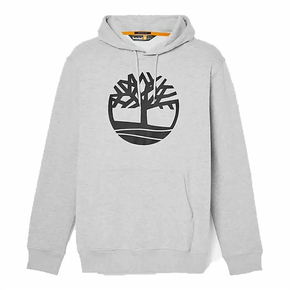 Herren Sweater mit Kapuze Timberland Kenn Tree Logo Hellgrau - XL