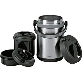 Emsa Mobility Speisegefäß edelstahl/schwarz 1,7 l