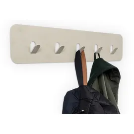 M2 Kollektion Garderobenleiste Tilly 50 x 10 x 3 cm Creme