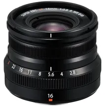 Fujifilm XF 16mm F2,8 R WR schwarz