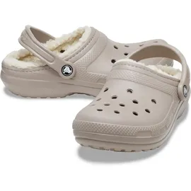 Crocs Classic Lined Holzschuhe Mushroom / Bone 42-43