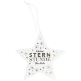 r√§der design Räder [SA2026/08] Glücksstern Hänger "Kleine Sternstunde für dich" D.8,2cm