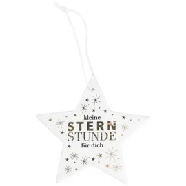 r√§der design Räder [SA2026/08] Glücksstern Hänger "Kleine Sternstunde für dich" D.8,2cm