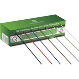 Quadrios 19011CA090 Litze LiFY 1 x 1.50 mm2 Blau, Braun, Grau, Rot, Schwarz, Weiß, Gelb-Grün 35 m)