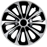 NRM Radkappe Strong, 16 in Zoll, (1-St) Radkappe 16'' universal STRONG 1 Stk. schwarz|silberfarben