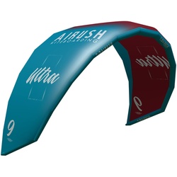Airush Ultra V4 Red/Teal Kite 22 Foil Freeride Surf leicht, Kitegröße in m2: 9.0