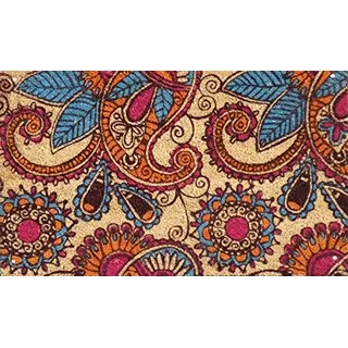 Gift Company Kaschmir, Fußmatte, 75 x 45 cm, Kokosnuss, Mehrfarbig, 1
