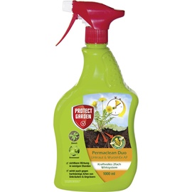 PROTECT Permaclean Duo Unkraut & Wurzel-Ex Anwendungsfertiges Pumpspray 1 l