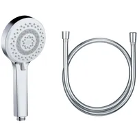 Kludi KLUDI-X1 Universal Duschkopf mit Schlauch, Duschbrause optional wassersparend