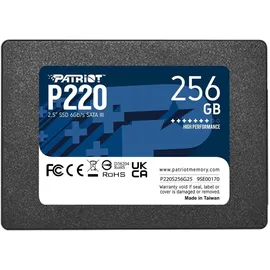 Patriot P220 256 GB 2,5"