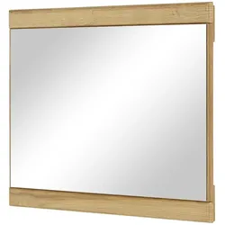 Spiegel  Cochem ¦ holzfarben ¦ Holzwerkstoff,Glas ¦ Maße (cm): B: 92,8 H: 72,5 T: 3.6