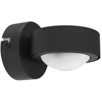LightMe LED-Wandleuchte GX53 5 W LED Schwarz