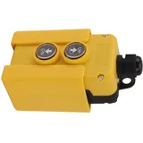 Kippanhänger-Fernbedienung, 12 V DC, 4-Draht-Schalter, Magnetische Wandhalterung Zum Aufhängen an der Rückseite, 2 Tasten, für Hebebühne
