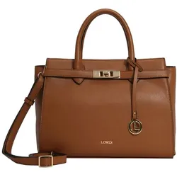 L.Credi Konstanze Handtasche 37 cm  braun