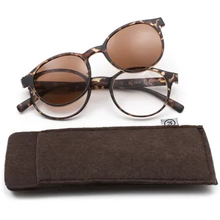 Lesebrille mit Sonnenclip in Ihrer persönlichen Lesestärke